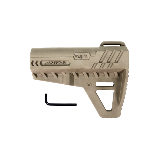 ANGER-S1 Buttstock kolbe M4/M16, Udækskolbe, Dark Earth 1