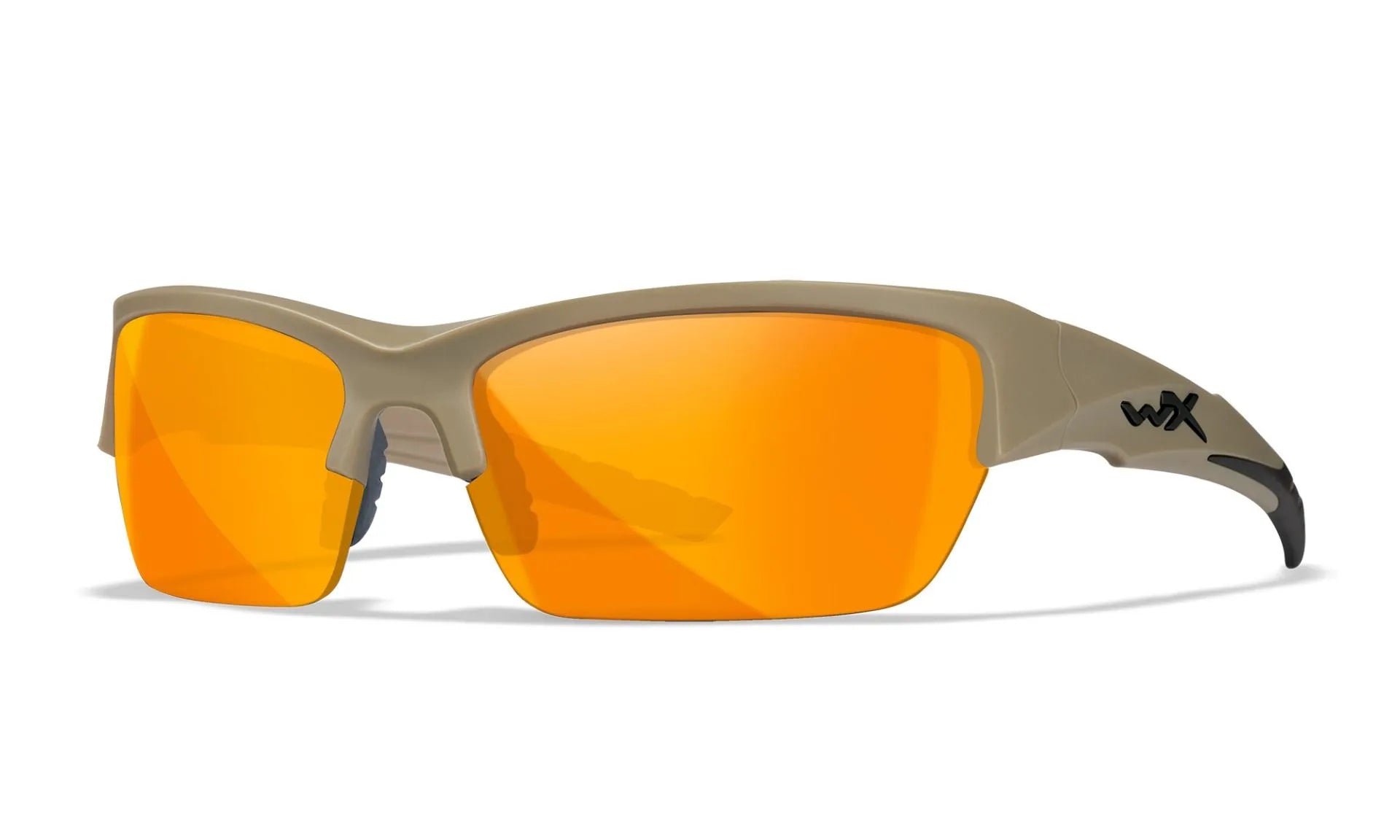 Wiley X - WX VALOR 2.5, Glas Grå/Klar/Lys Orange. / Stel Mat Sandfarve 6