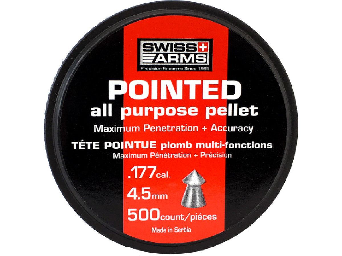 Pointed Pellets 500 Stk. 4,5mm(Cal.177) 1