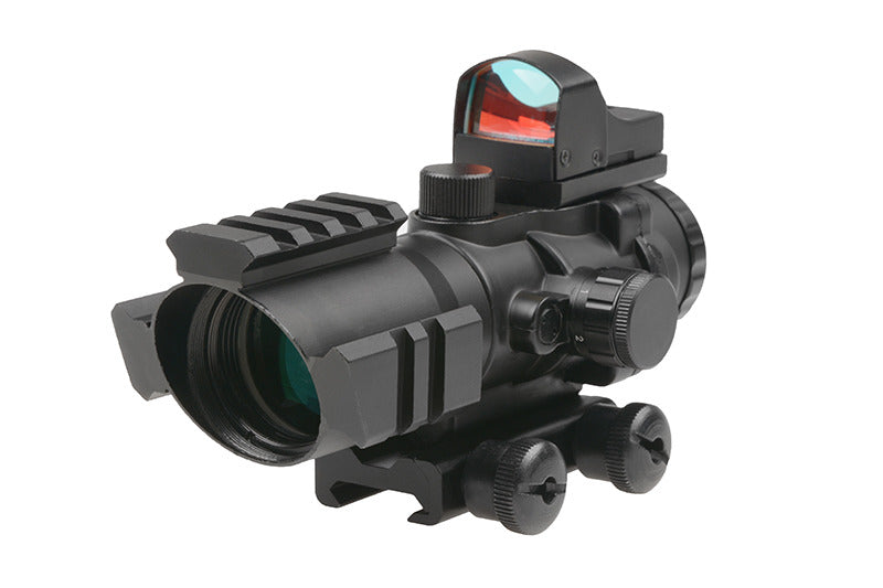 Kikkertsigte 4x32 med mini Red Dot 1