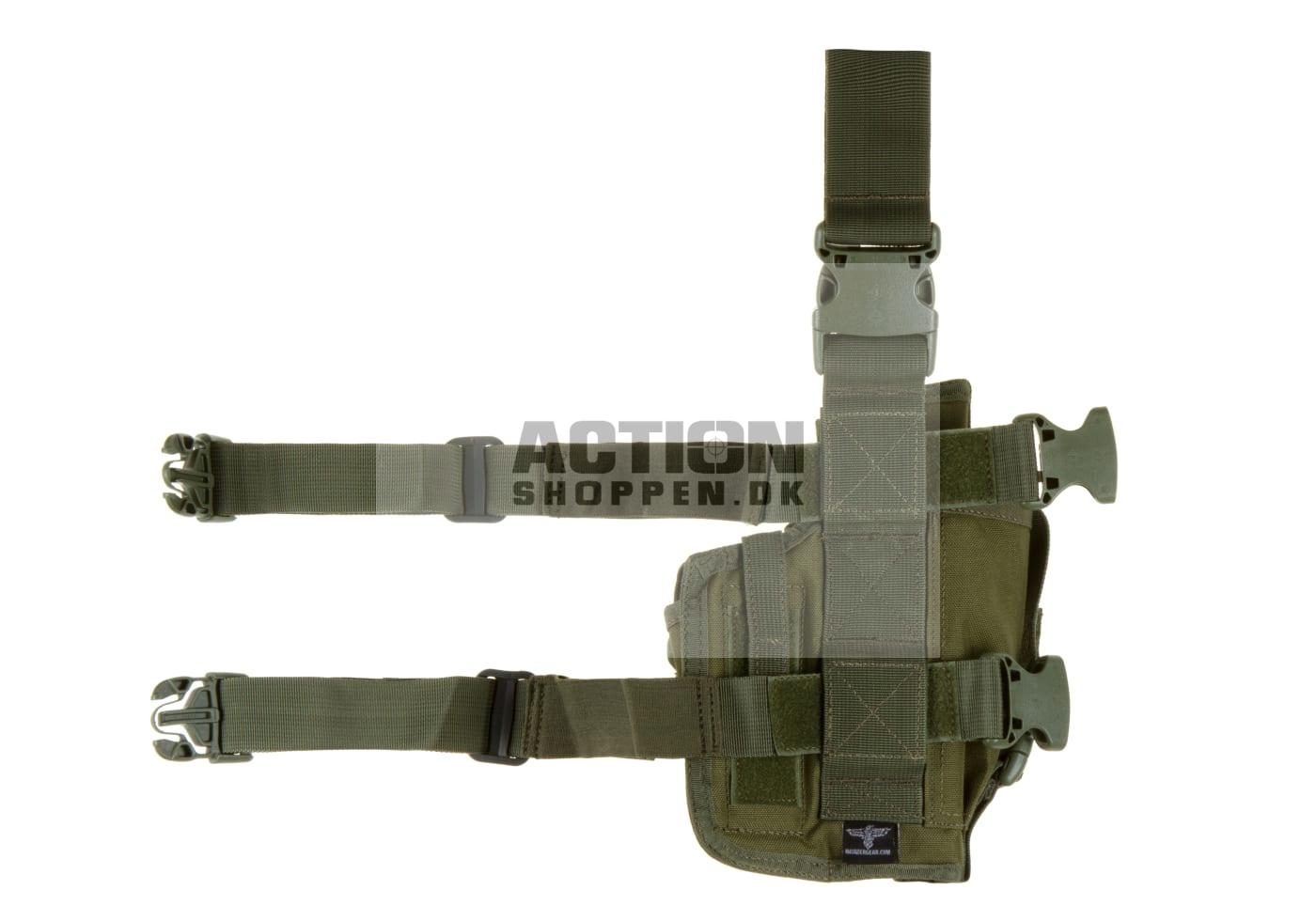 Invader Gear - SOF Lår/bæltehylster, Venstre, OD Grøn. 2