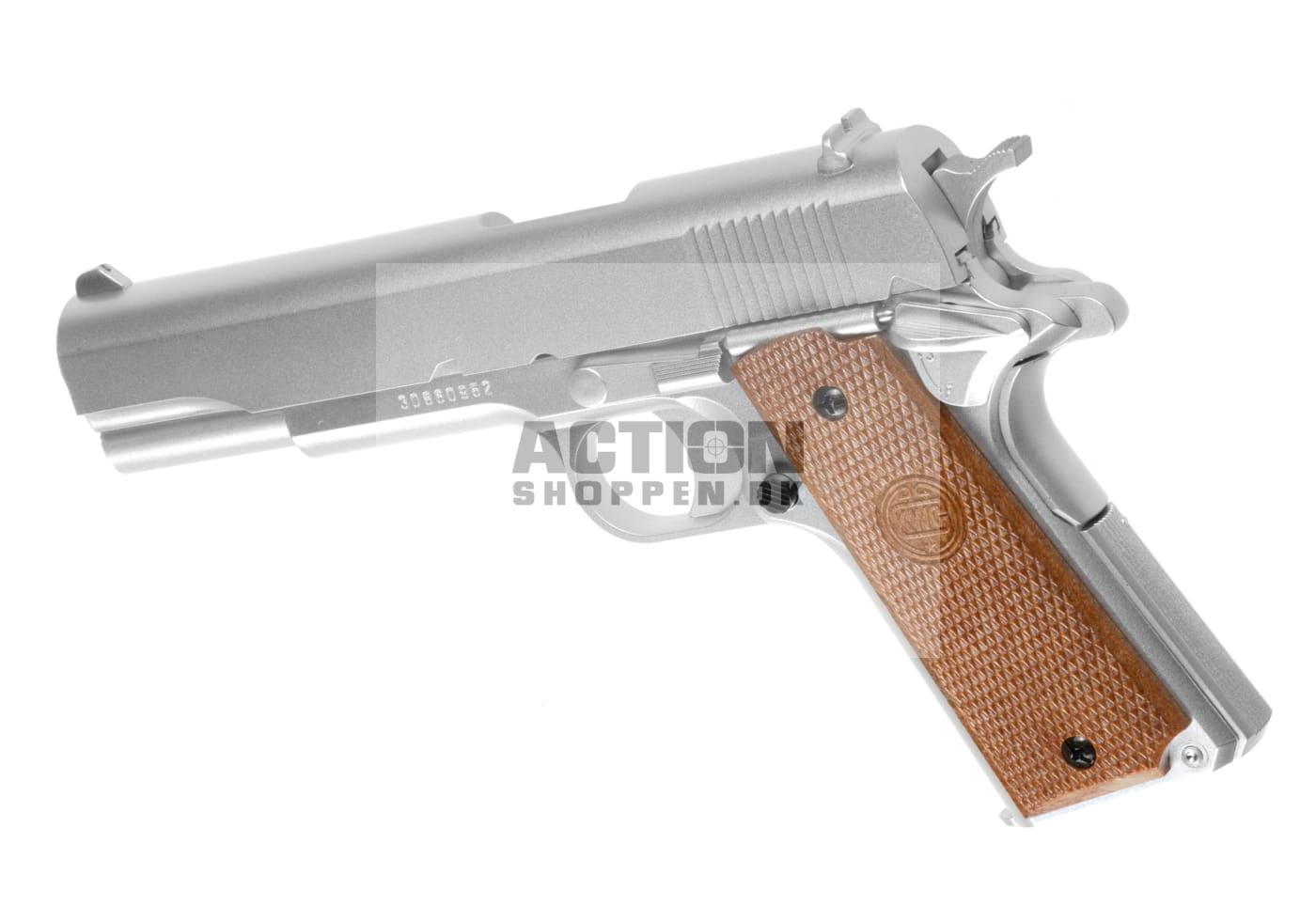 KWC - M1911 Sølv 2