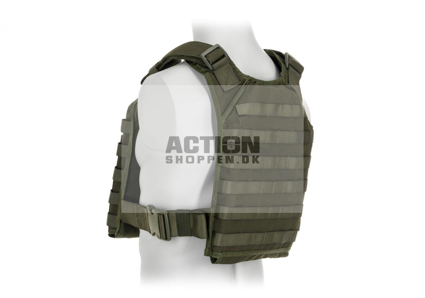 Invader - Armor Carrier Vest, OD Grøn, str. one size  3