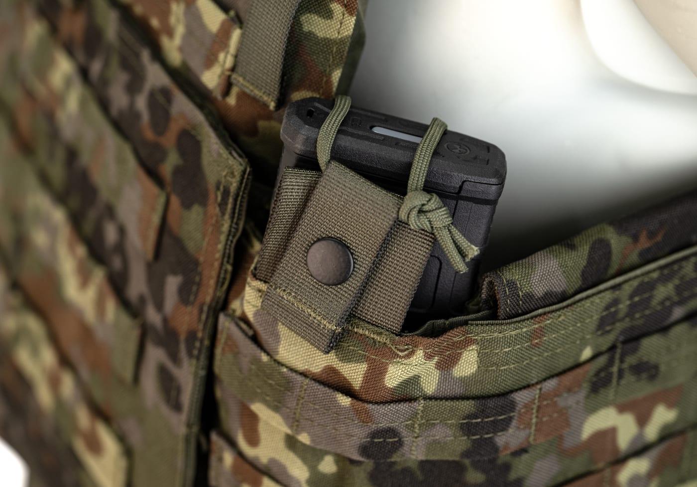 Invader Gear - 6094A-RS Plate Carrier Vest, Flecktarn, str. one size 10