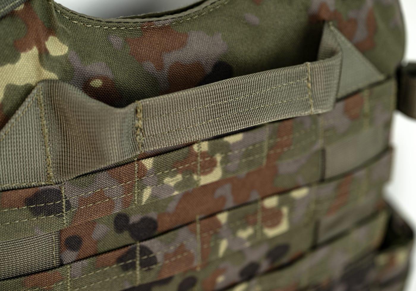 Invader Gear - 6094A-RS Plate Carrier Vest, Flecktarn, str. one size 9