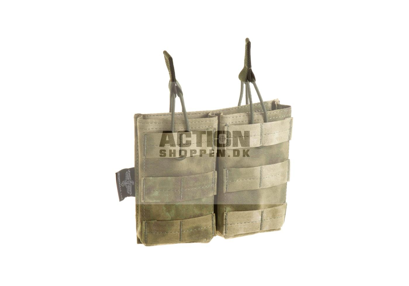 Invader Gear Molle Pouch, til 2 stk M4/M16 magasiner 5.56 Double Direct Action Mag Pouch, Everglade 1