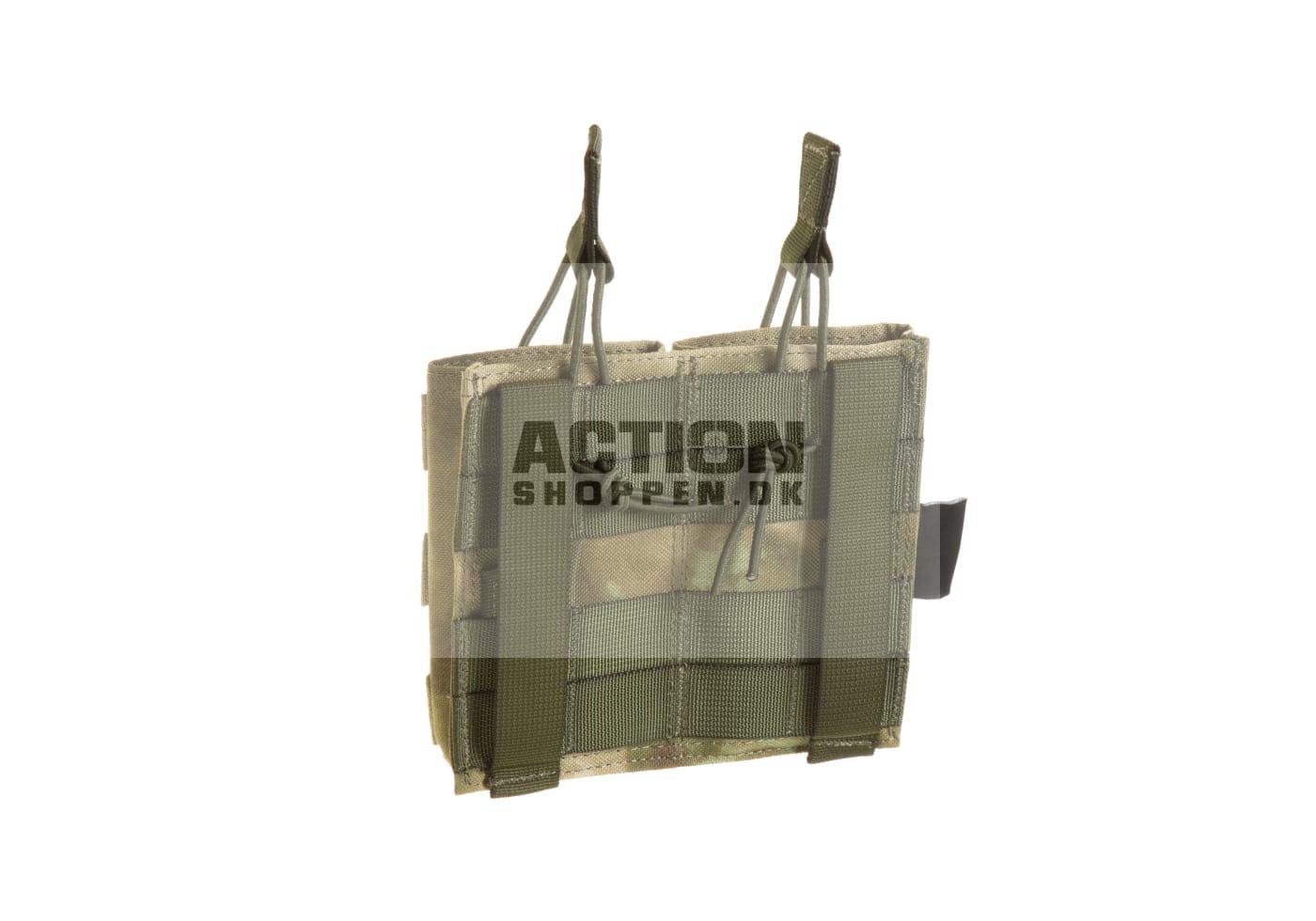 Invader Gear Molle Pouch, til 2 stk M4/M16 magasiner 5.56 Double Direct Action Mag Pouch, Everglade 2