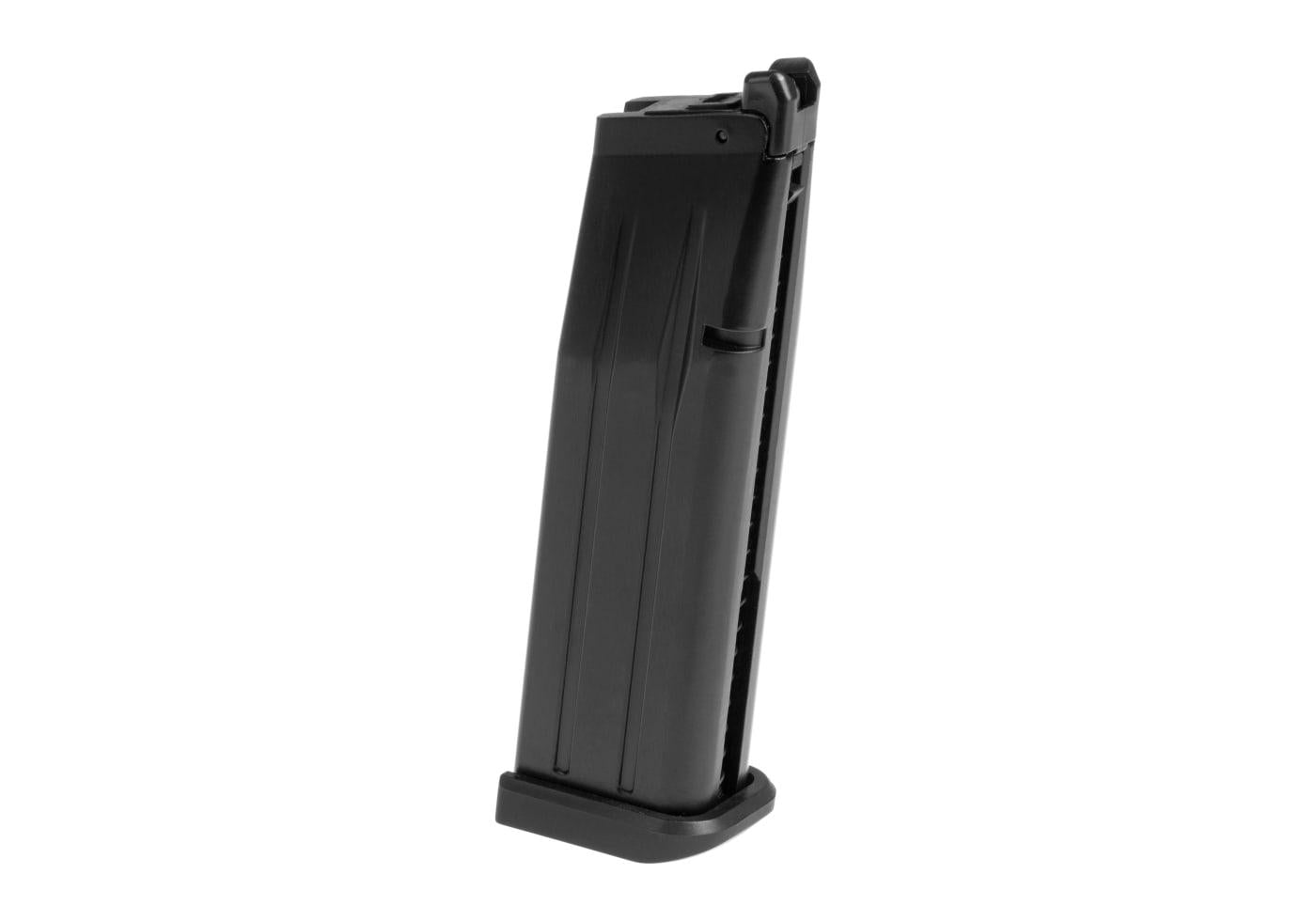 WE Hi-Capa 4,3/5,1 GBB, Gas, Magasin. Sort