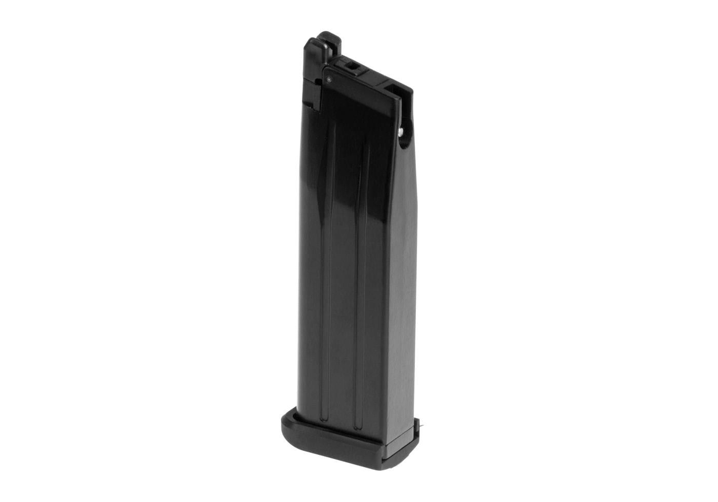 WE Hi-Capa 4,3/5,1 GBB, Gas, Magasin. Sort