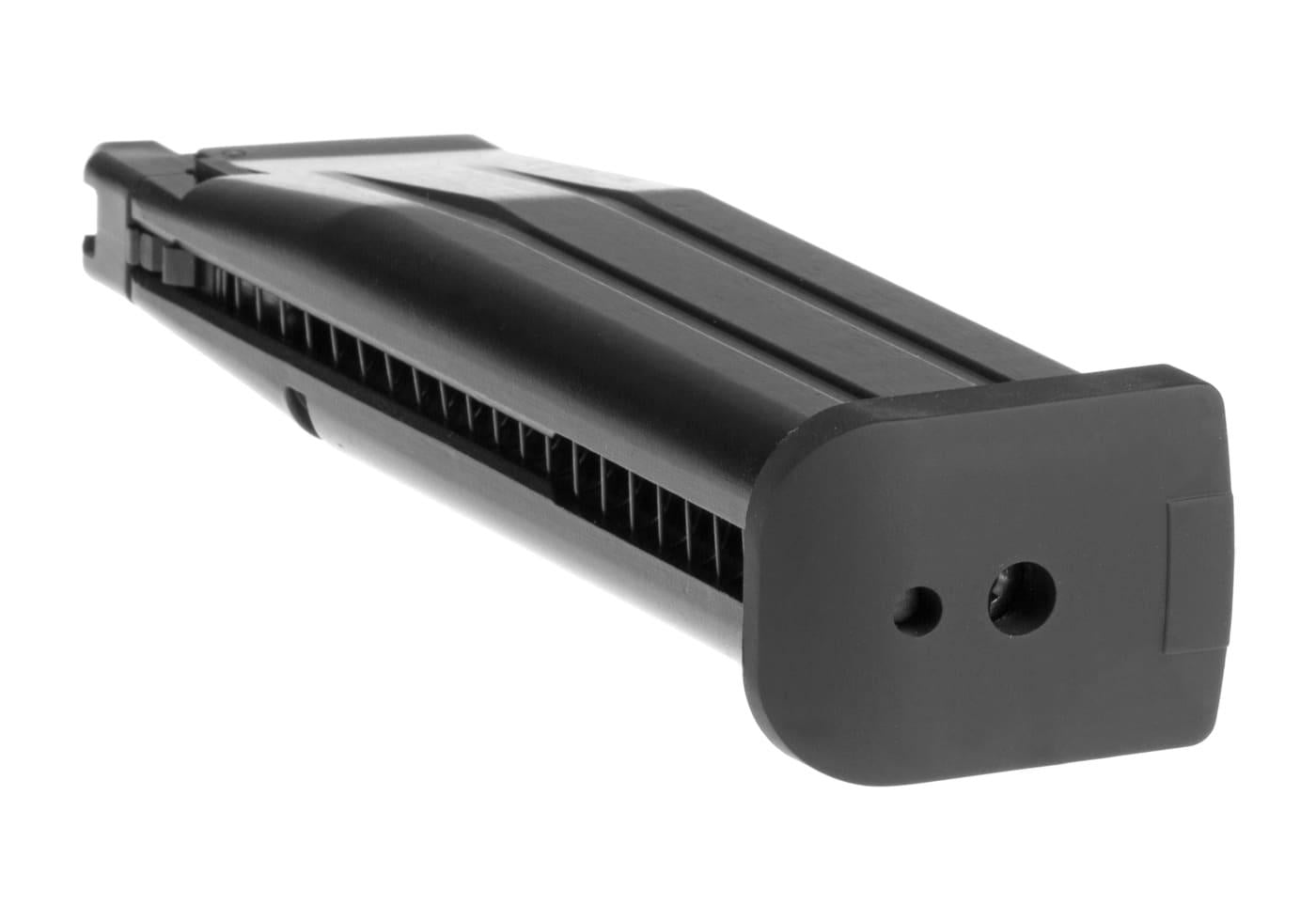 WE Hi-Capa 4,3/5,1 GBB, Gas, Magasin. Sort