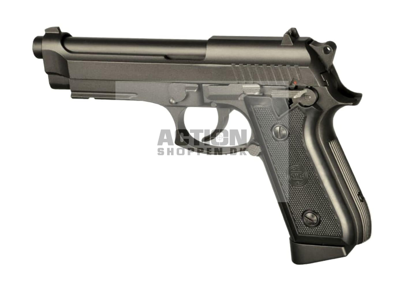 KWC - PT99 Sort, Full Metal, semi/fullauto. GBB - Co2 2