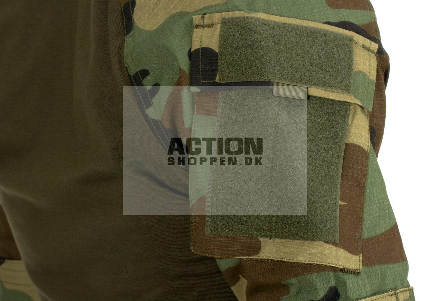 Invader Gear -  Combat Shirt, Woodland, str. S - XXXL