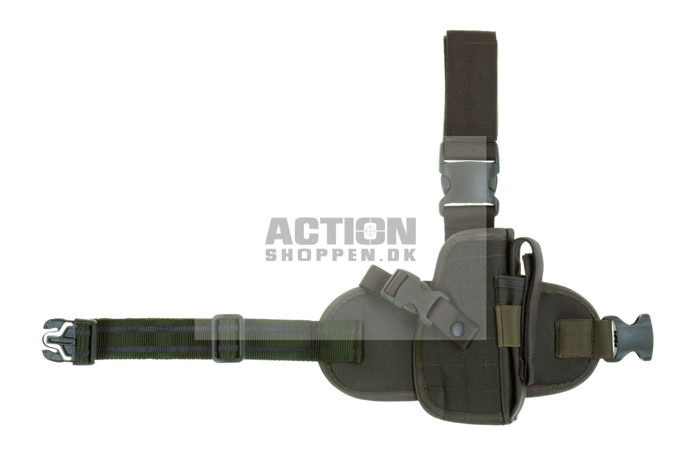 Invader Gear - Dropleg Lårhylster, Højre, Ranger Green. 1