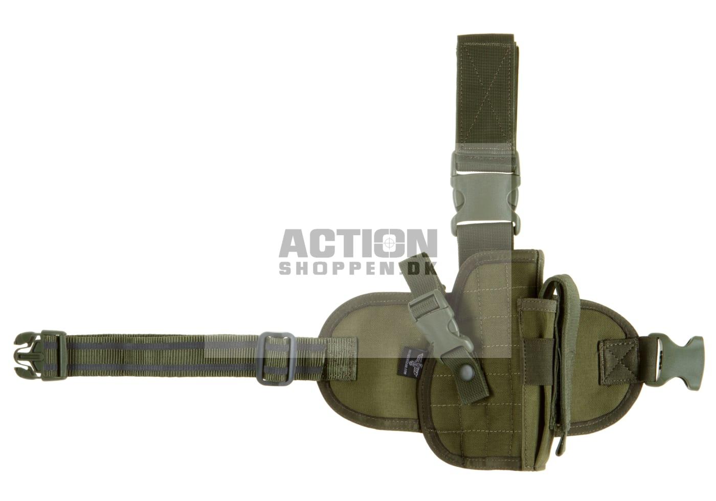 Invader Gear - Dropleg Lårhylster, Højre, OD Grøn. 1