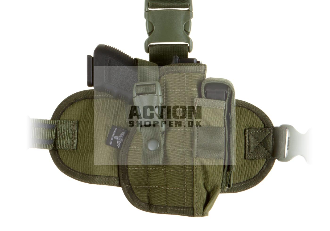 Invader Gear - Dropleg Lårhylster, Højre, OD Grøn. 3
