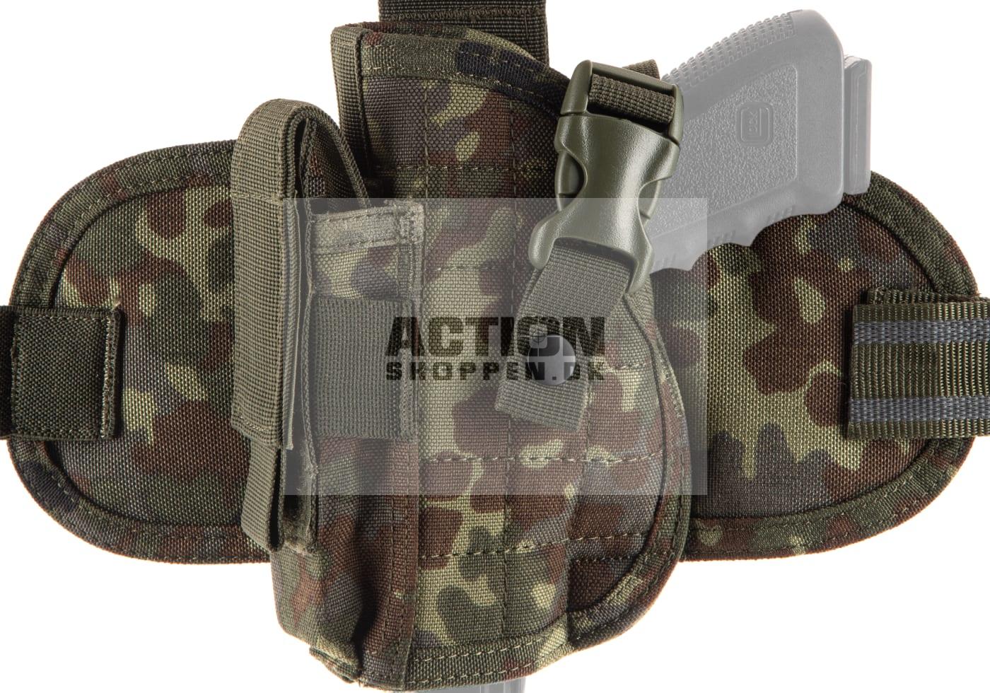 Invader Gear - Dropleg Lårhylster, Venstre, Flecktarn 3