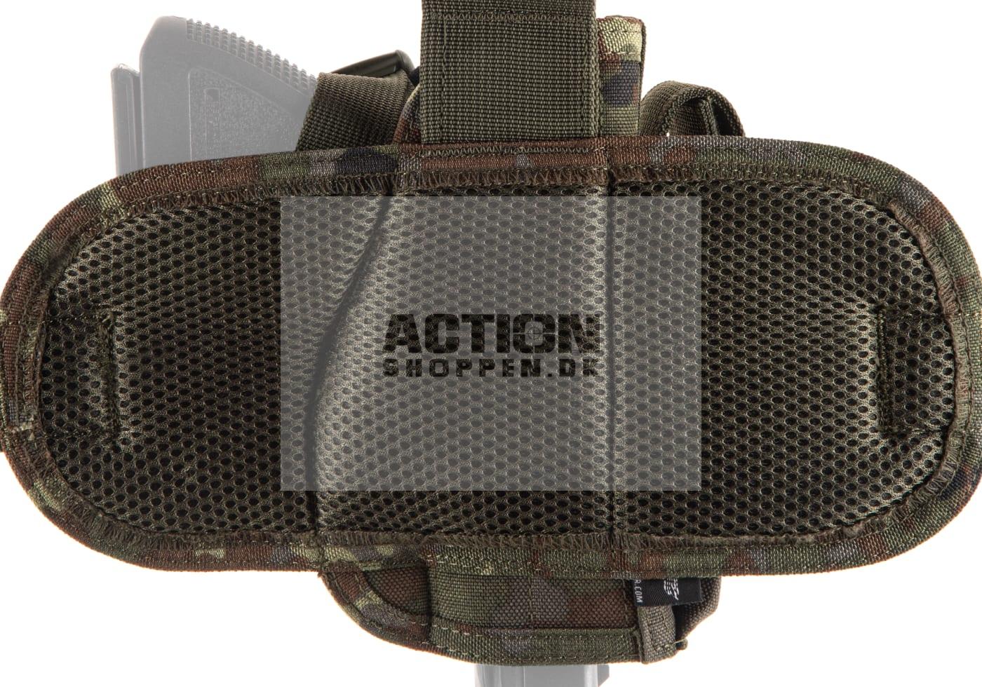 Invader Gear - Dropleg Lårhylster, Venstre, Flecktarn 4