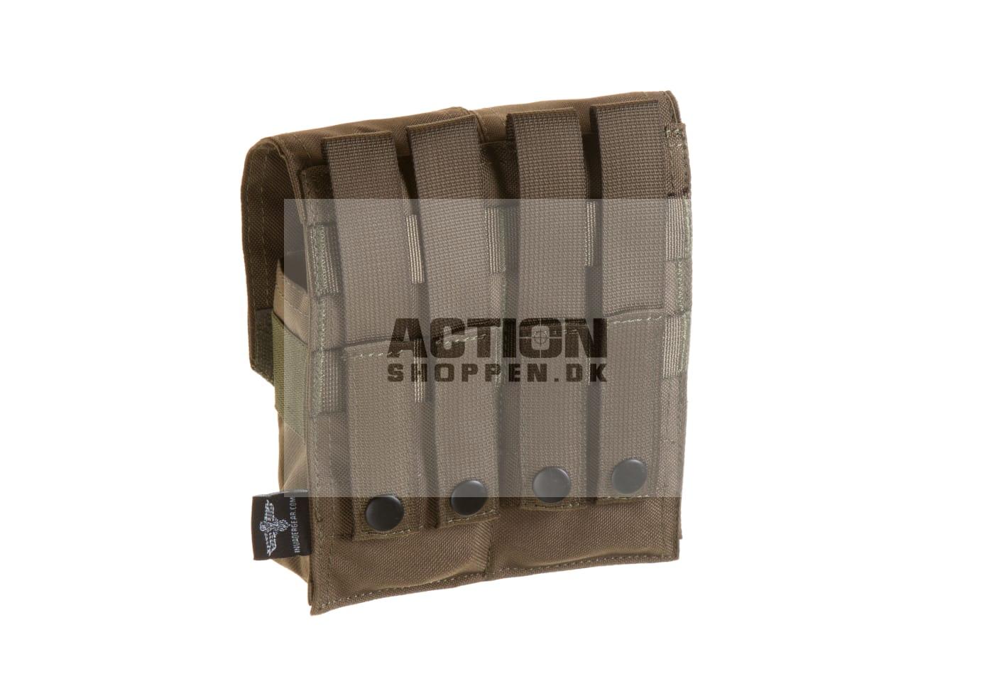 Invader Gear Molle Pouch, til 2 stk M4/M16, 5.56 Mag Pouch, Ranger Green 2