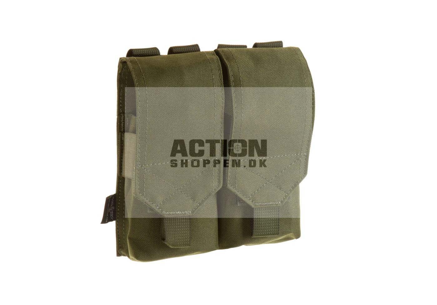 Invader Gear Molle Pouch, til 2 stk M4/M16, 5.56 Mag Pouch, OD Grøn 1