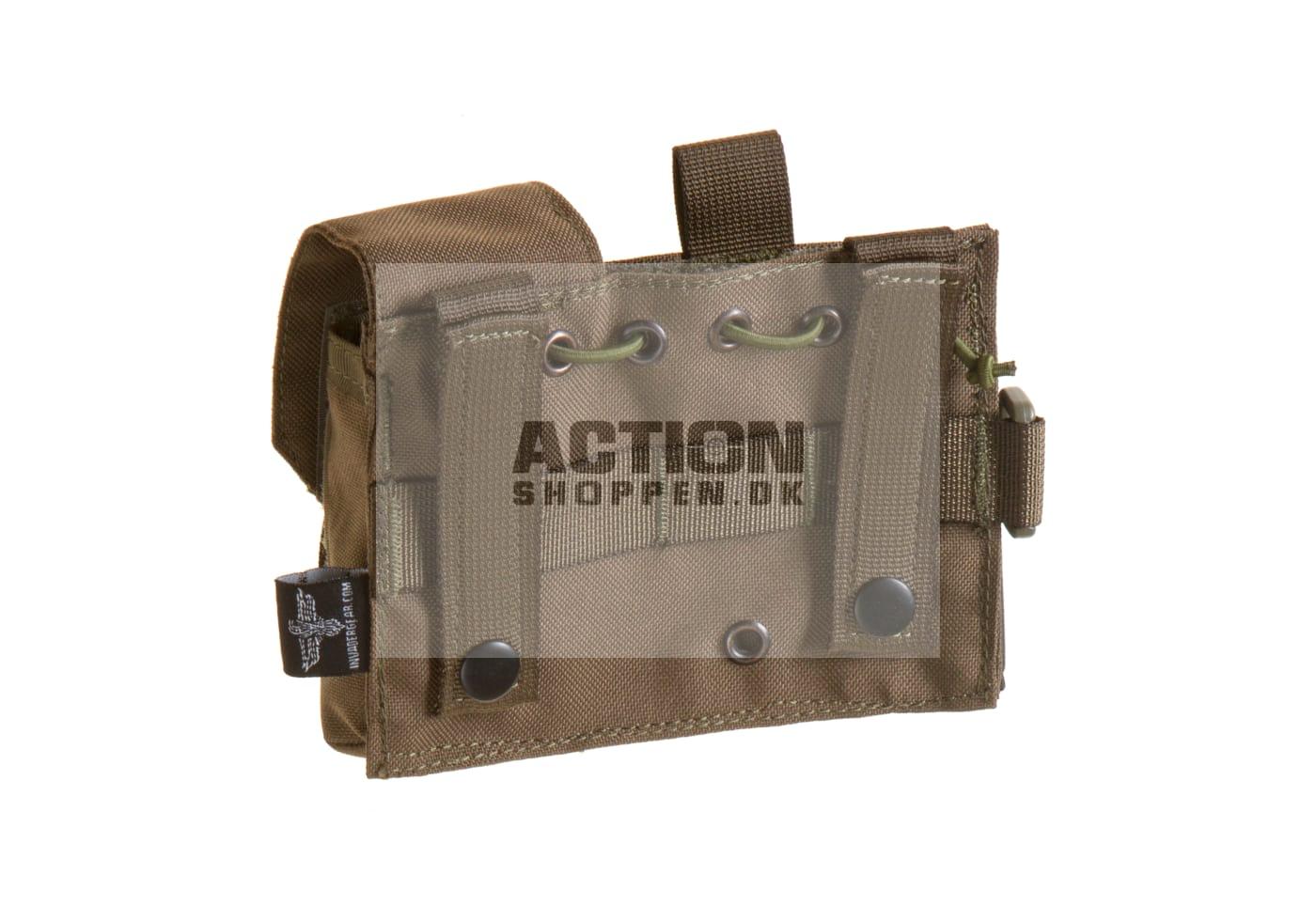 Invader Gear Molle Pouch, Admin Pouch, Ranger Green 2