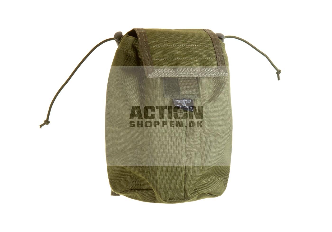 Invader Gear Molle Pouch, Foldable Dump Pouch, OD Grøn 3