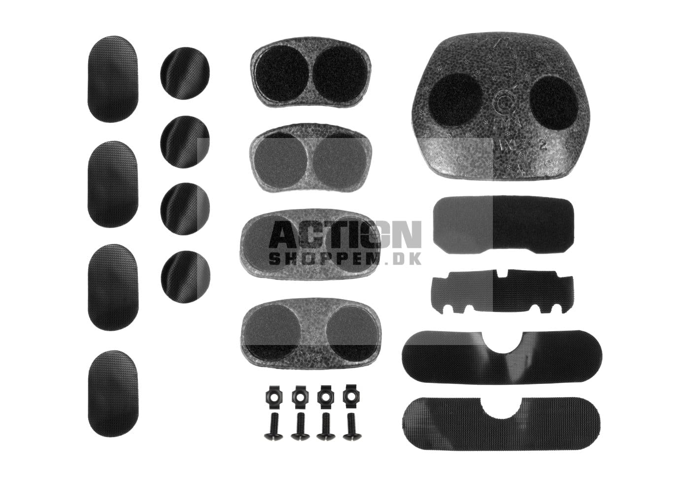 ACH Occ-Dial Liner Kit til hjelm, Sort 4