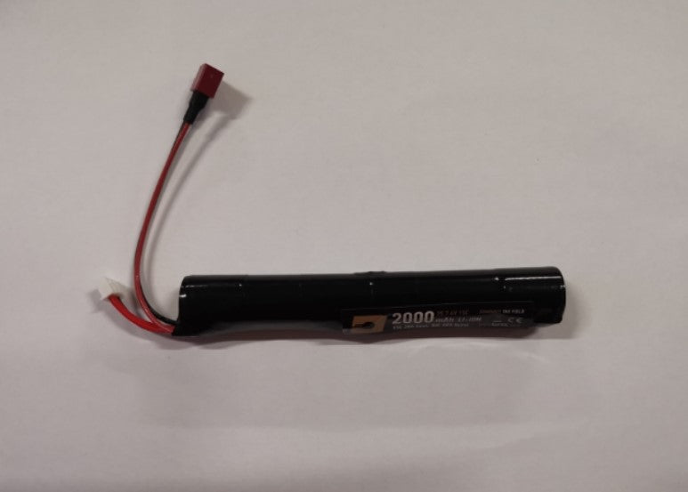 Li-lon 7,4V 2000mAh, 15C, stang, Batteri 1
