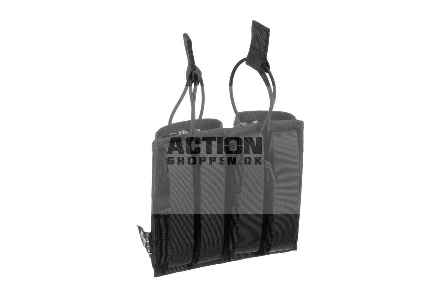 Invader Gear Molle Pouch, til 2 stk M4/M16, 5.56 Double Direct Action Gen II Mag Pouch, Sort 2