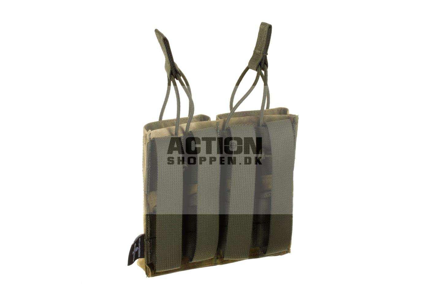 Invader Gear Molle Pouch, til 2 stk M4/M16, 5.56 Double Direct Action Gen II Mag Pouch, Everglade 2