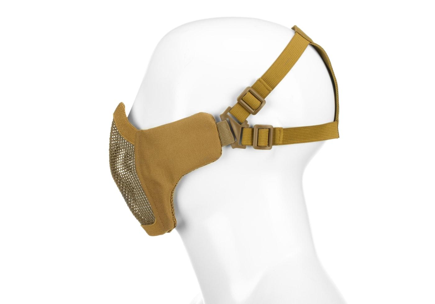 Invader Gear - Steel Half Face Mask FAST Version, Tan