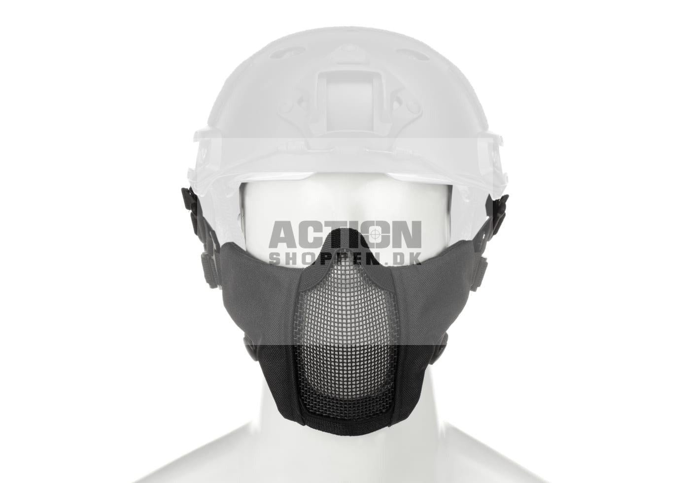 Invader Gear - Mk.II Steel Half Face Mask FAST Version, Sort 1