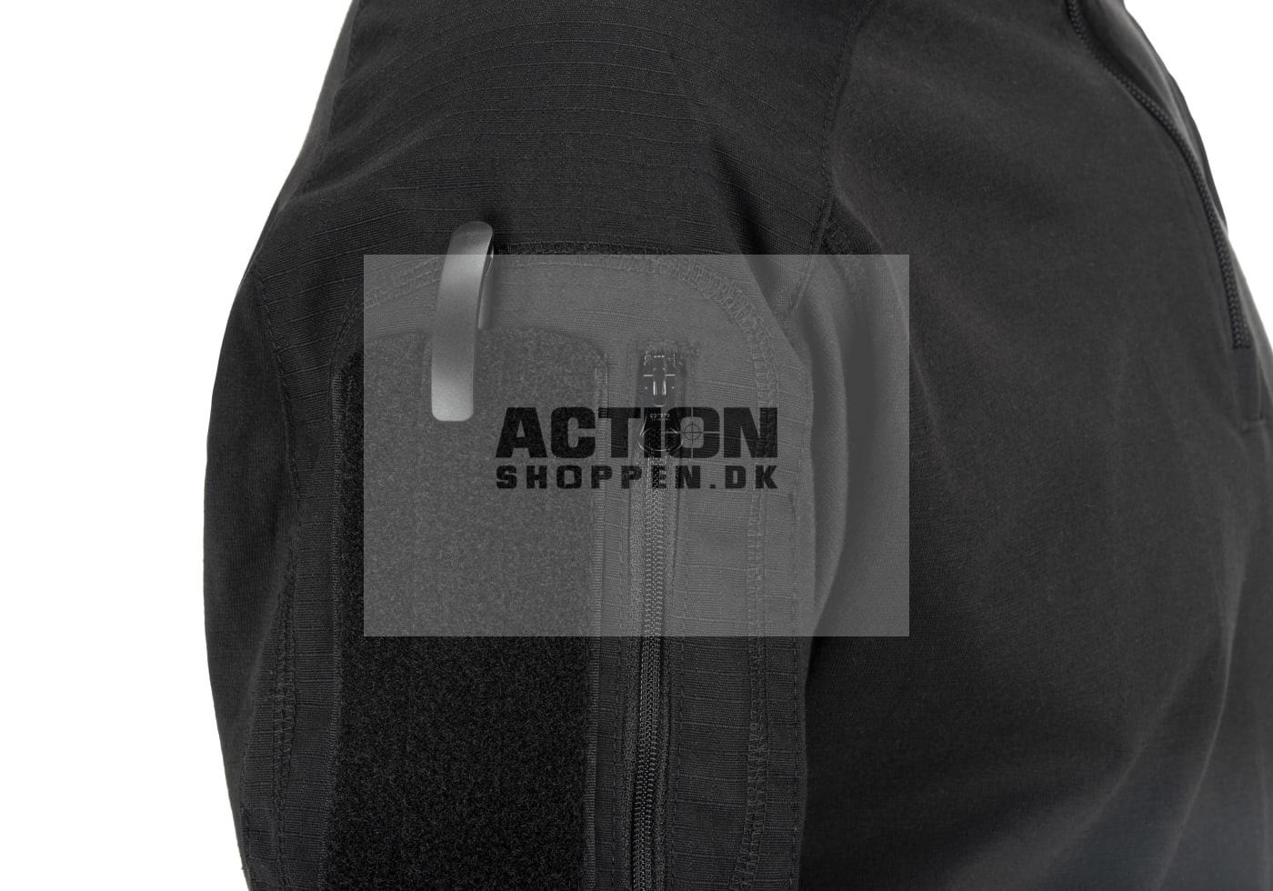 Invader Gear -  Combat Shirt Kort ærme, Sort, str. S - XXL