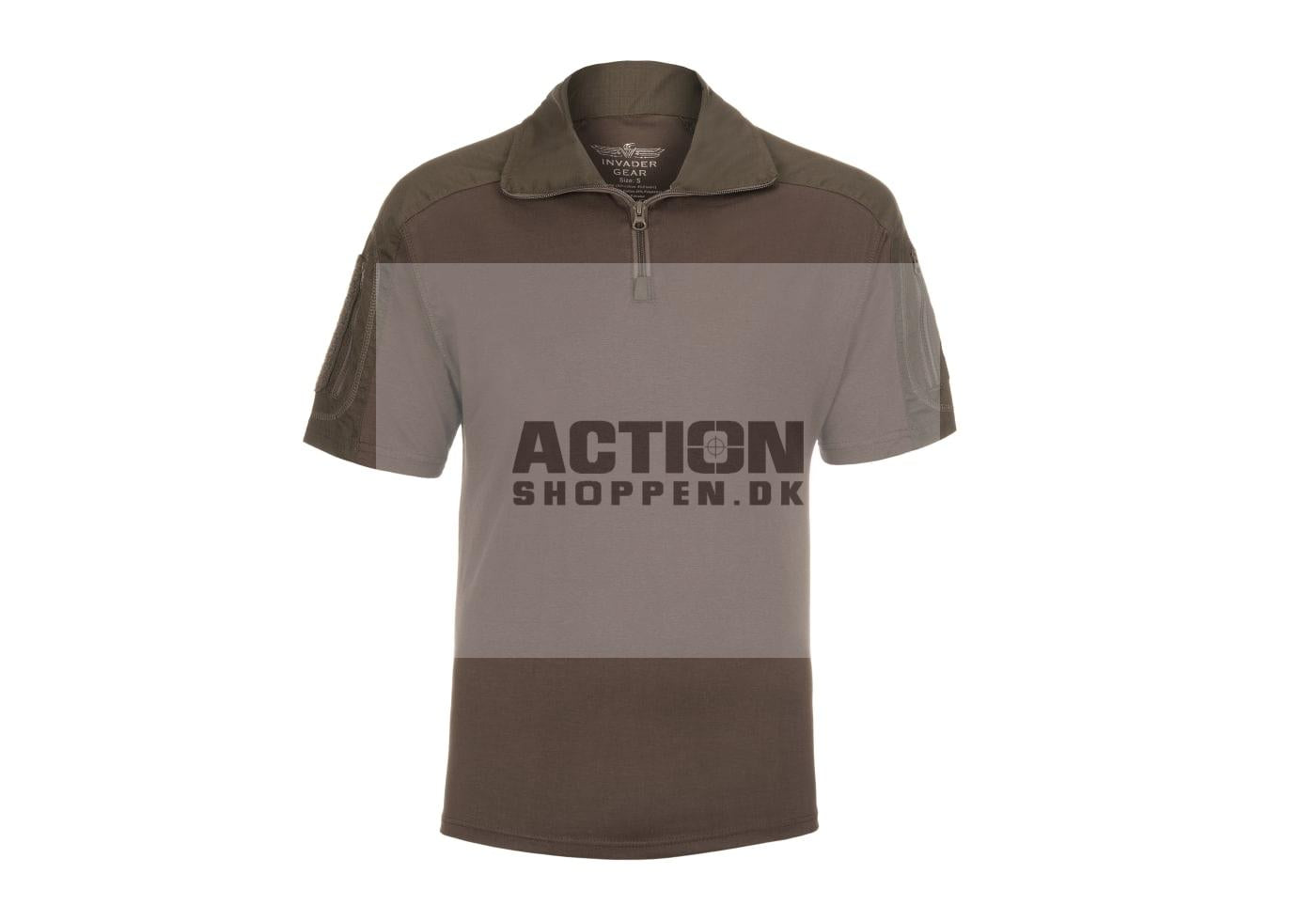 Invader Gear -  Combat Shirt Kort ærme, Ranger Green, str. S - XXL