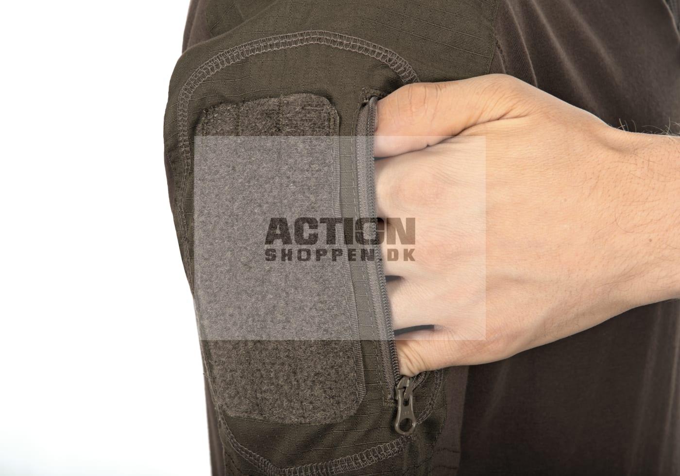 Invader Gear -  Combat Shirt Kort ærme, Ranger Green, str. S - XXL