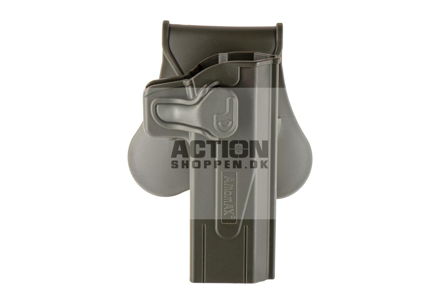 Bæltehylster til WE / KJW / TM Hi-Capa modeller Polymer, OD. 1