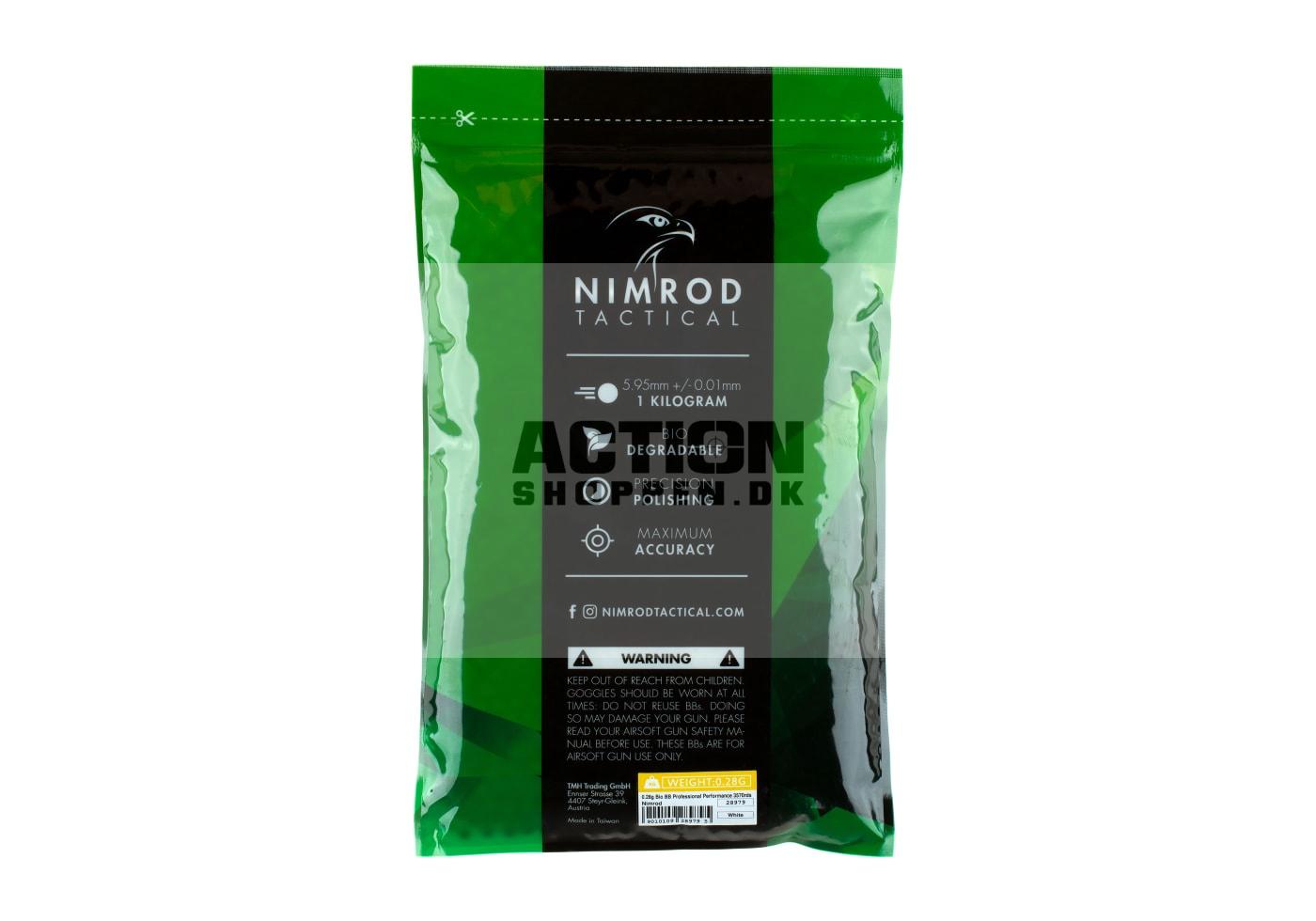 Nimrod - Bio Professional Performance kugler 0,28 gram 3570 stk. 2