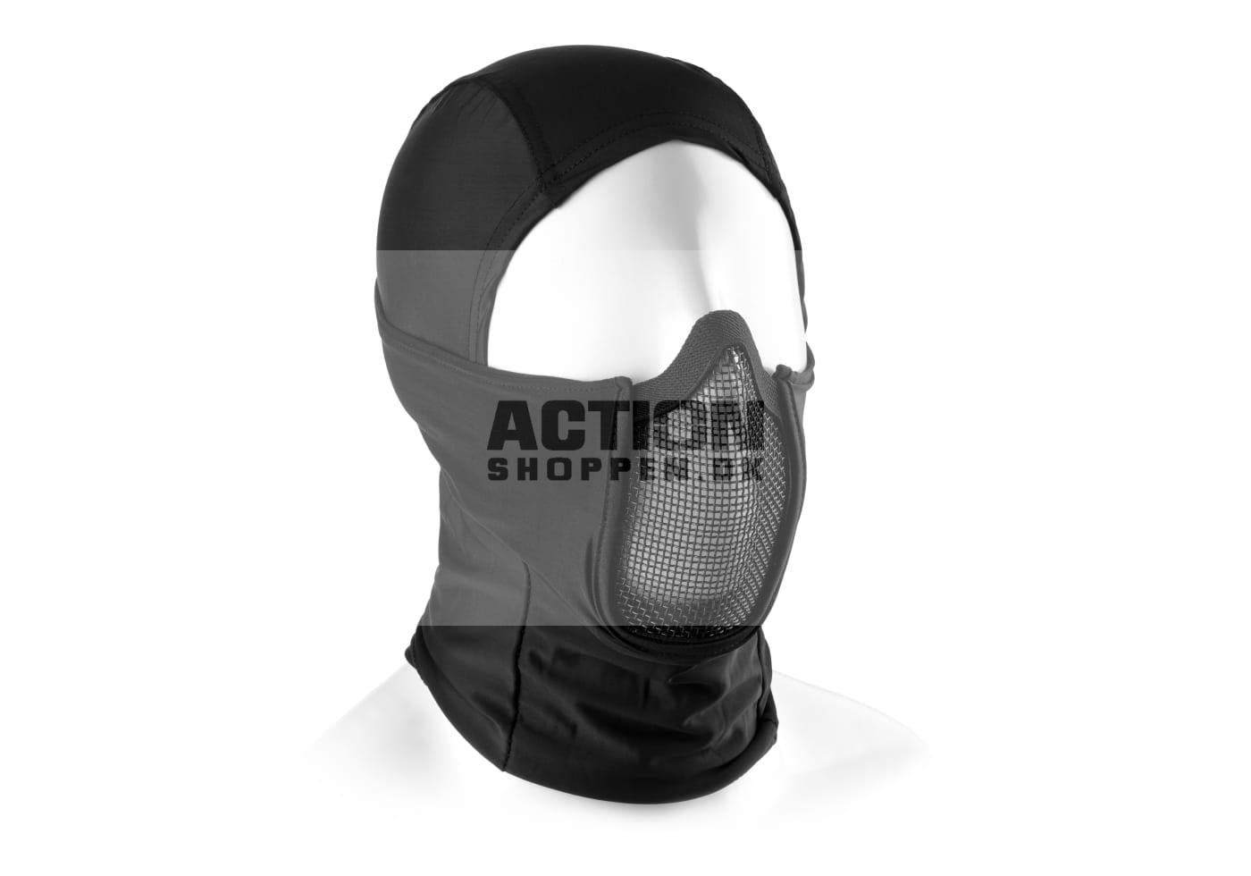 Invader Gear - Mk.III Steel Half Face Mask, Sort 1