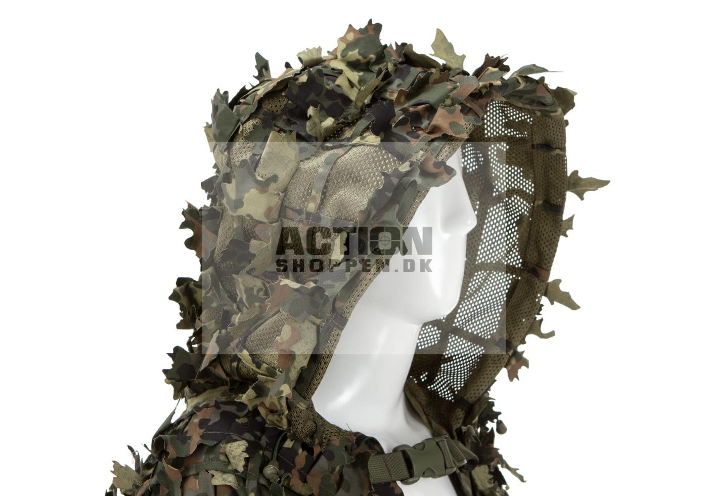Invader Gear - Ghillie Base Leaf, Flecktarn 3