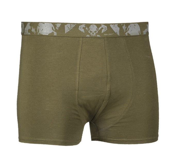 Boxershorts 'SKULDER' (2 PAKKE) Oliven str. L - XXXL