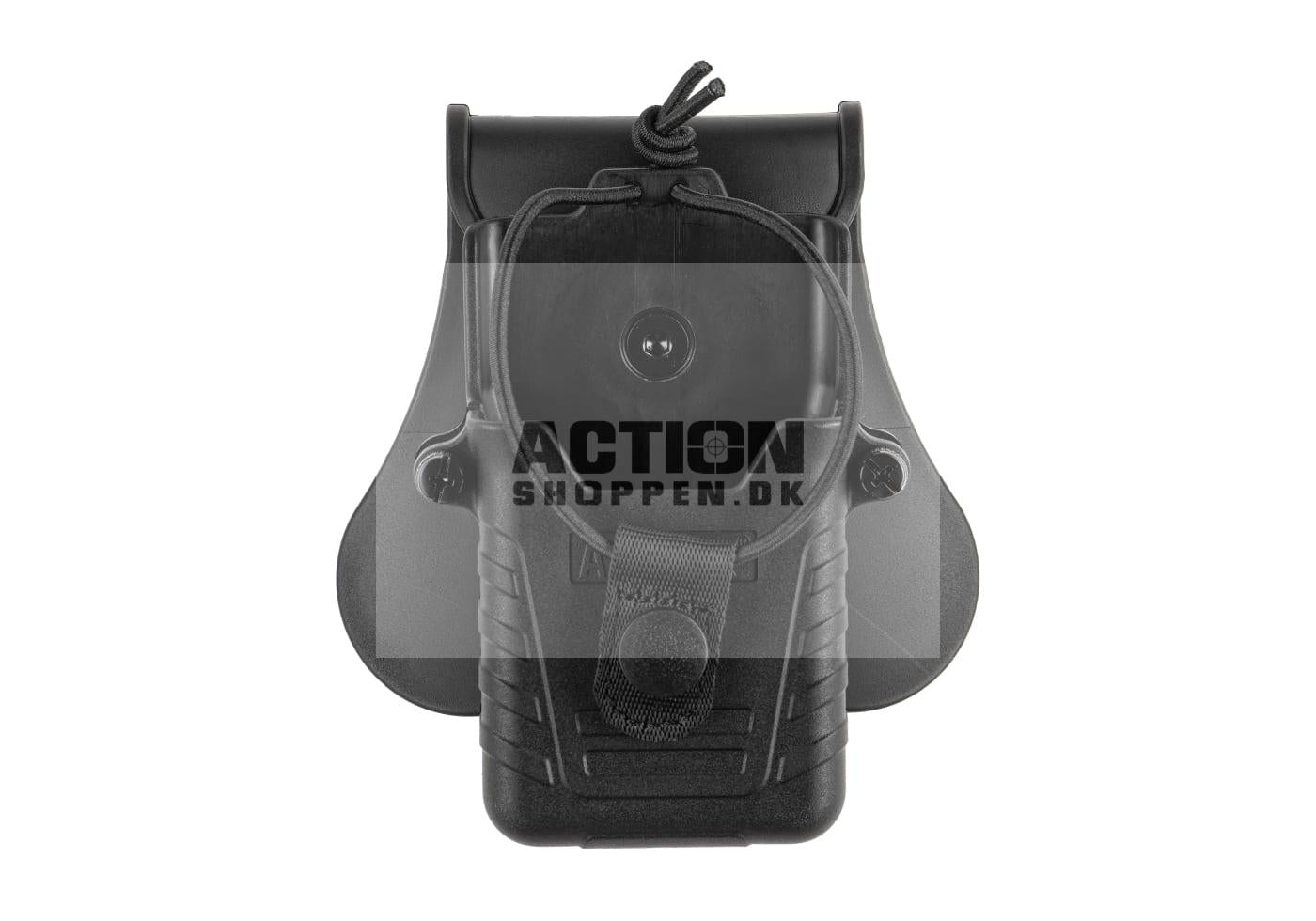 Universal Radio Pouch i polymer med Bælte beslag 1