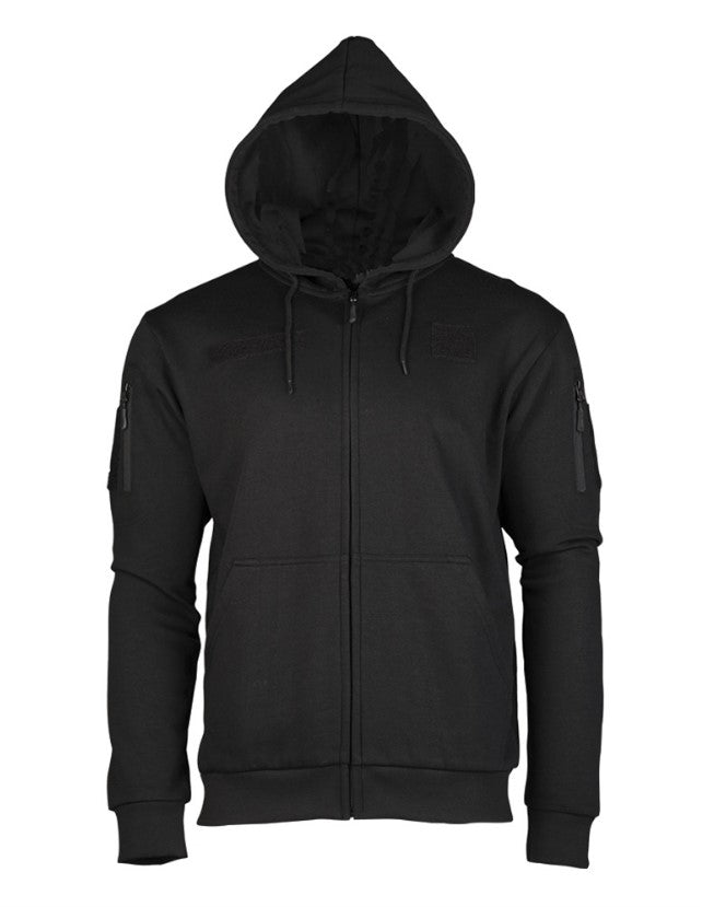 Taktisk Hættetrøje, Sort, str. S - XXL
