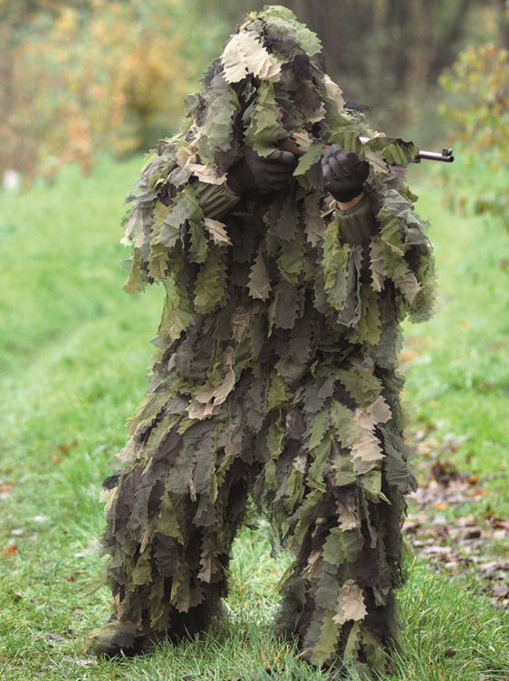 Ghillie suit, OAK LEAF 3Dâ² 3PC.W/L, 4 dele 1