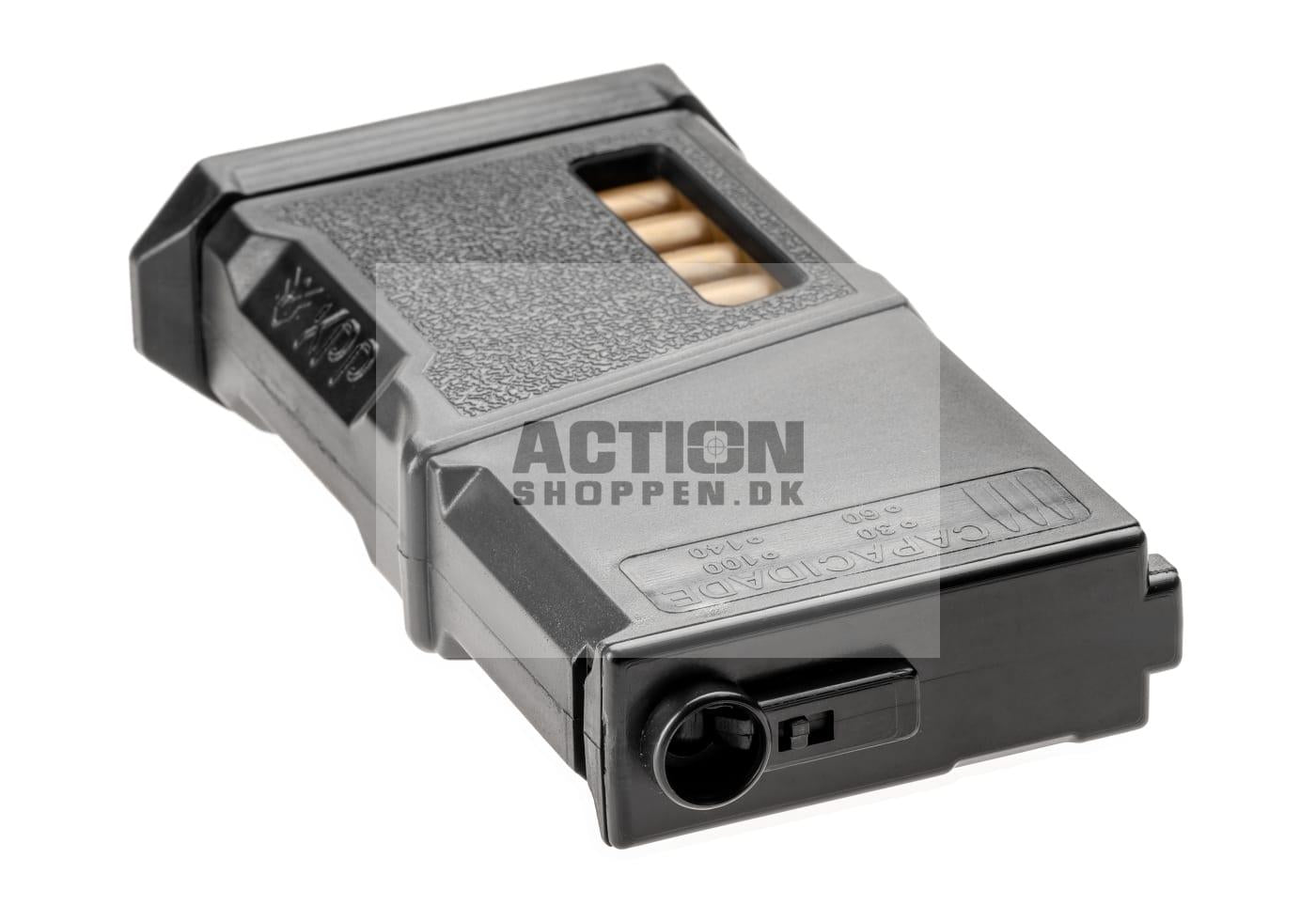DMR Mulitcapacity M4/M15/16, 30/60/100/140 skuds magasin, Sort 4