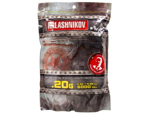 Kalashnikov - 0,20 Gram 5000 stk. Hvid 1
