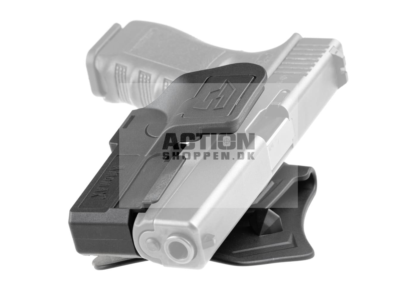 Universal Paddle Holster for Rail Pistol, Sort. 7