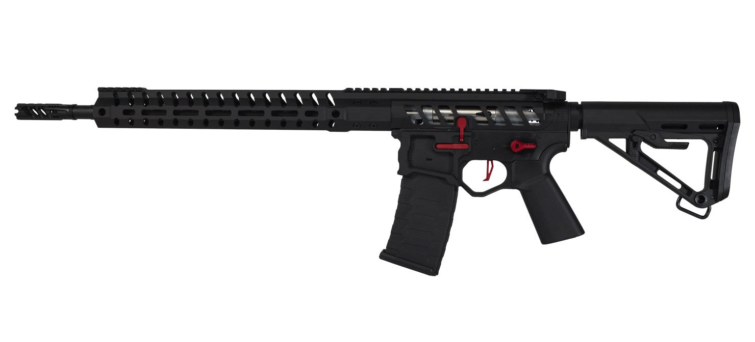 EMG F-1 Firearms UDR-15 AR15 2.0 eSilverEdge AEG Sort RS3 Stock 1