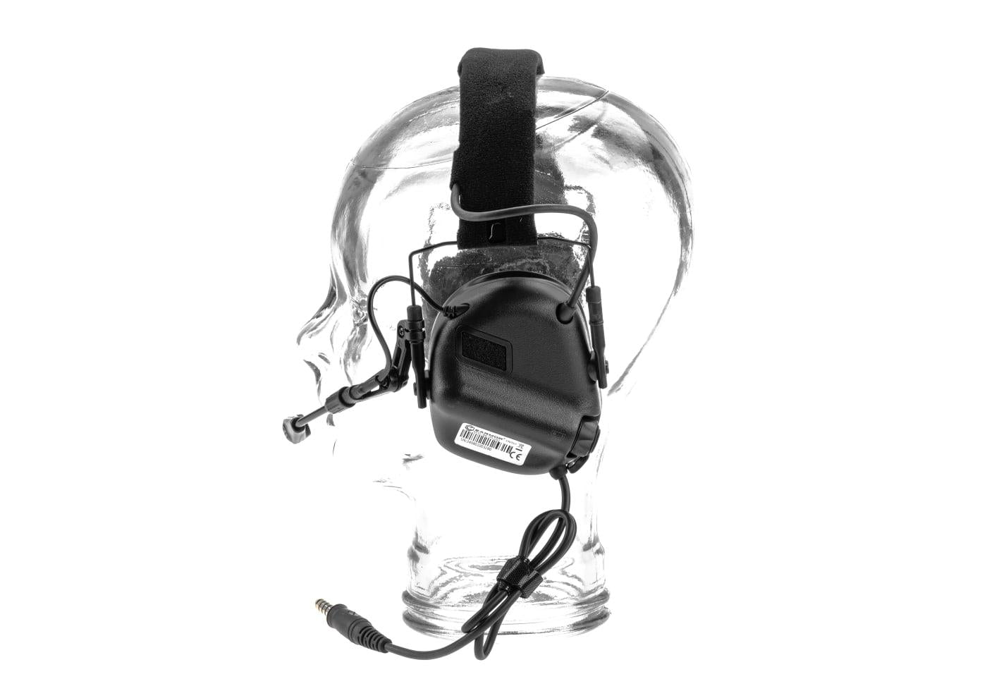 EARMOR - M32 Plus Taktisk Høreværn, Sort