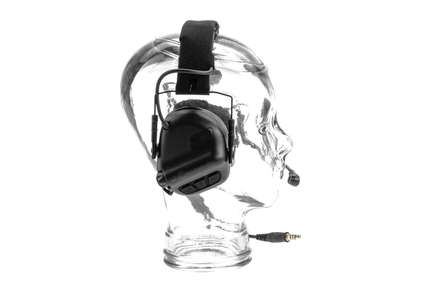 EARMOR - M32 Plus Taktisk Høreværn, Sort