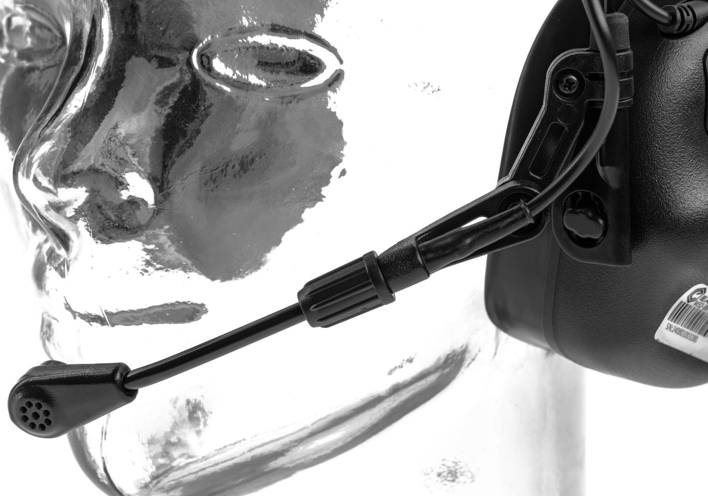 EARMOR - M32 Plus Taktisk Høreværn, Sort