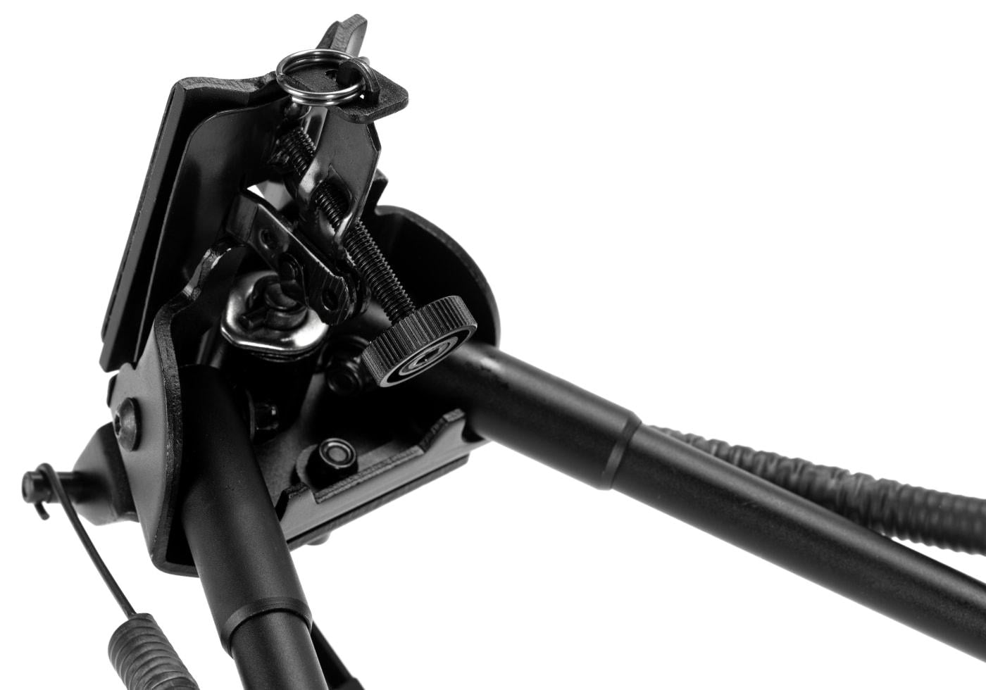 Metal 9-13,5 tommer drejelig fjederudtrækkelig bipod